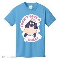 I Don't Give A Sheep Funny Kids T-Shirt thumb 0