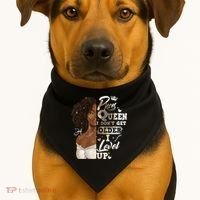 I Dont Get Older I Level Up African American Pisces Gift USA-Made Doggie Bandana thumb 1