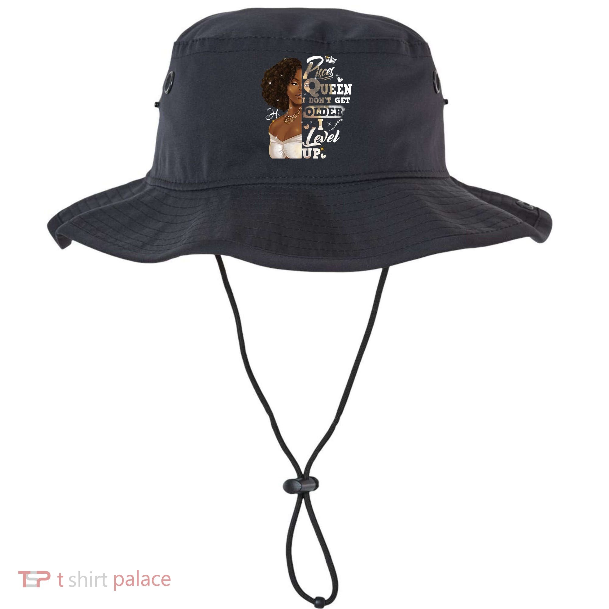 I Dont Get Older I Level Up African American Pisces Gift Bucket Hat