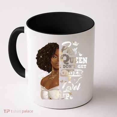 I Dont Get Older I Level Up African American Pisces Gift Coffee Mug