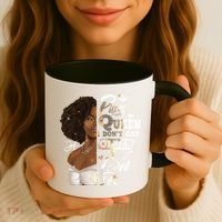 I Dont Get Older I Level Up African American Pisces Gift Coffee Mug thumb 3
