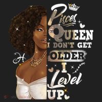 I Dont Get Older I Level Up African American Pisces Gift Hat thumb 2