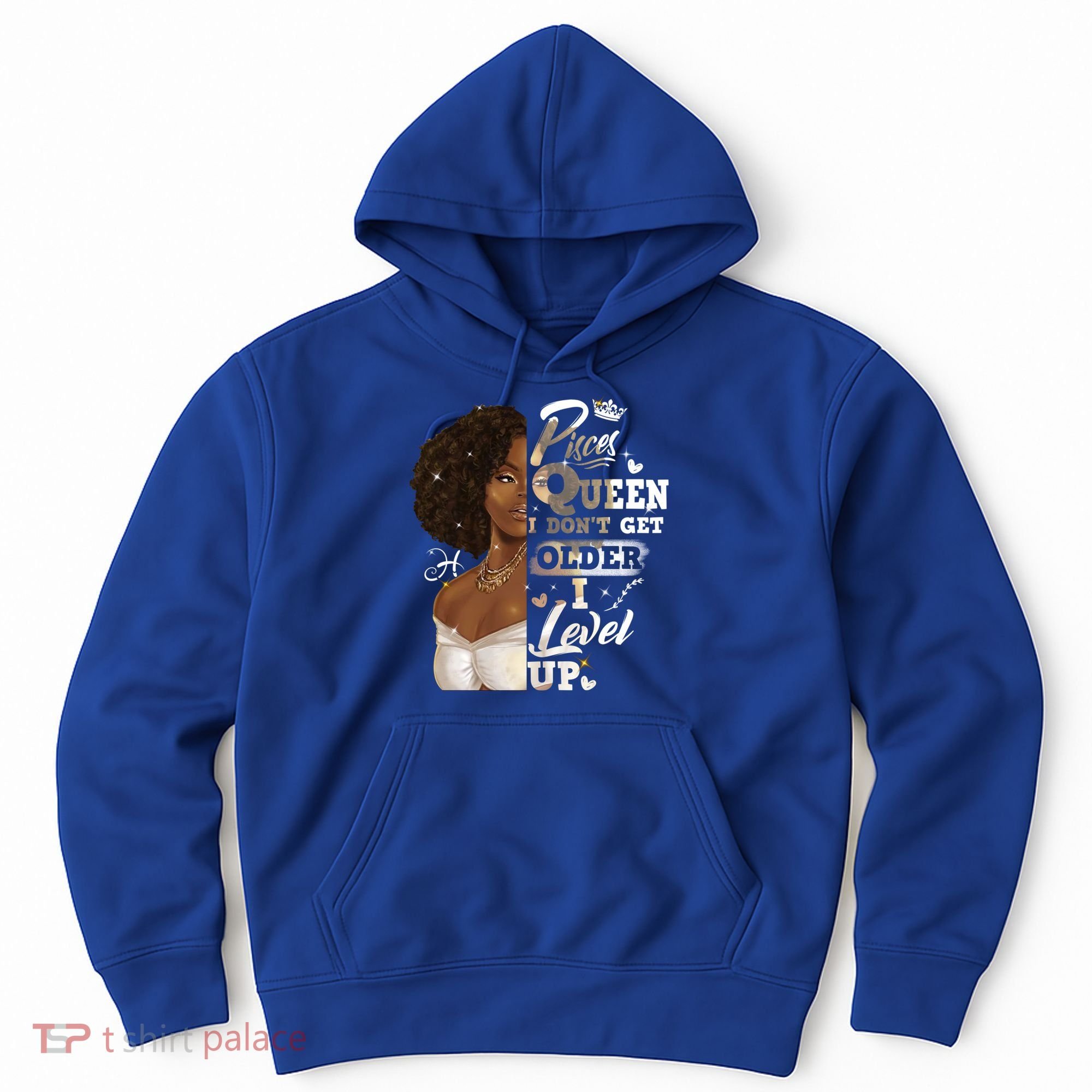 I Dont Get Older I Level Up African American Pisces Gift Hoodie