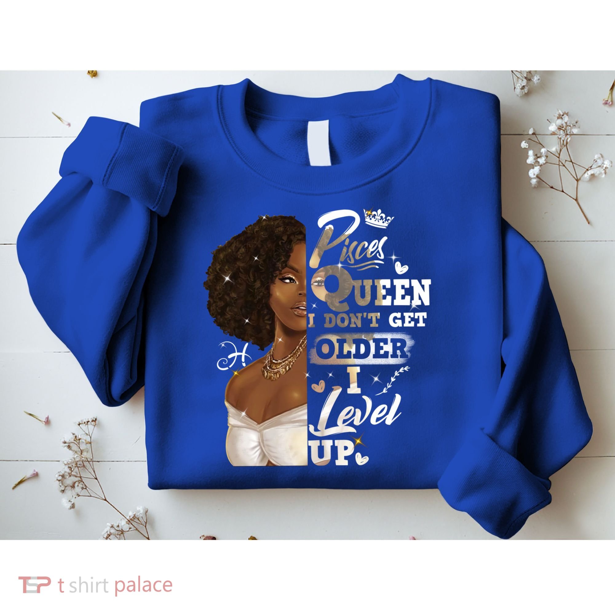 I Dont Get Older I Level Up African American Pisces Gift Sweatshirt