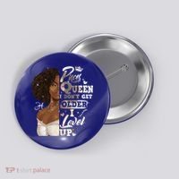 I Dont Get Older I Level Up African American Pisces Gift Button thumb 0