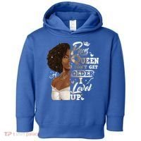 I Dont Get Older I Level Up African American Pisces Gift Toddler Hoodie thumb 0