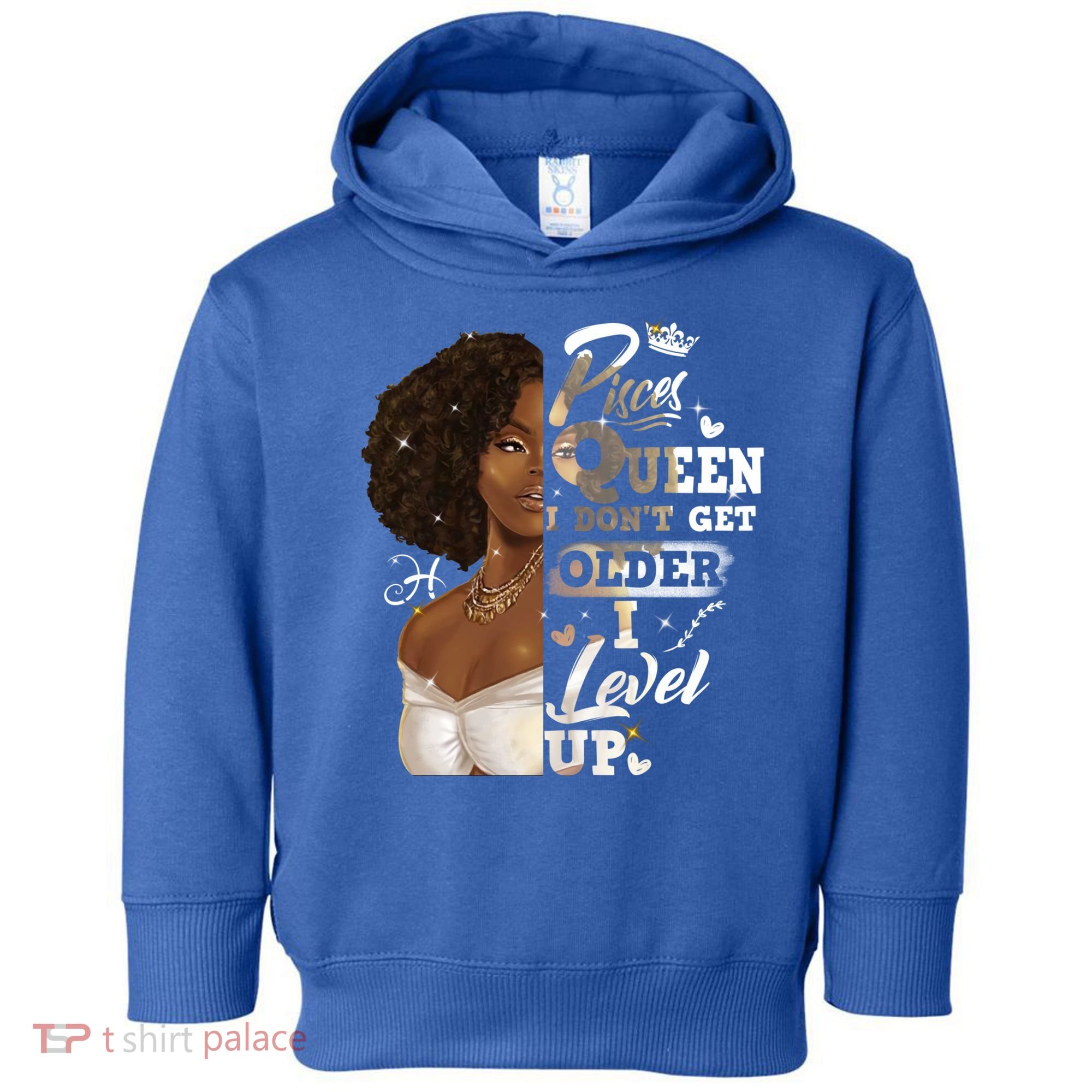 I Dont Get Older I Level Up African American Pisces Gift Toddler Hoodie