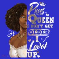 I Dont Get Older I Level Up African American Pisces Gift Toddler Hoodie thumb 2