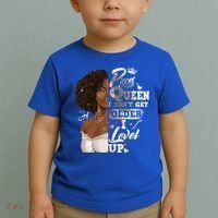 I Dont Get Older I Level Up African American Pisces Gift Toddler T-Shirt thumb 2