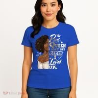 I Dont Get Older I Level Up African American Pisces Gift Women's T-Shirt thumb 4