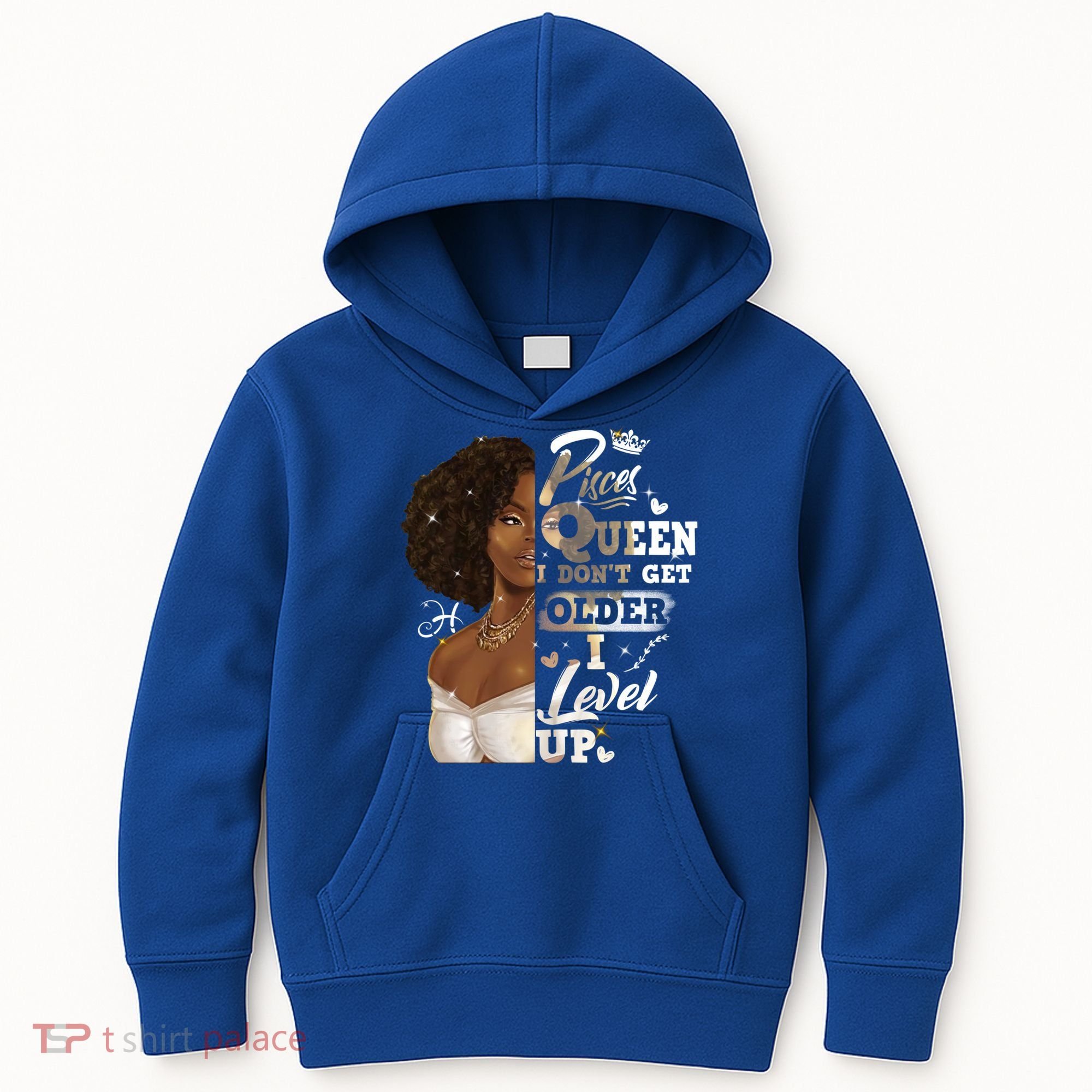 I Dont Get Older I Level Up African American Pisces Gift Kids Hoodie