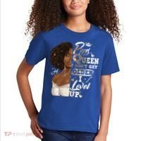 I Dont Get Older I Level Up African American Pisces Gift Kids T-Shirt thumb 2