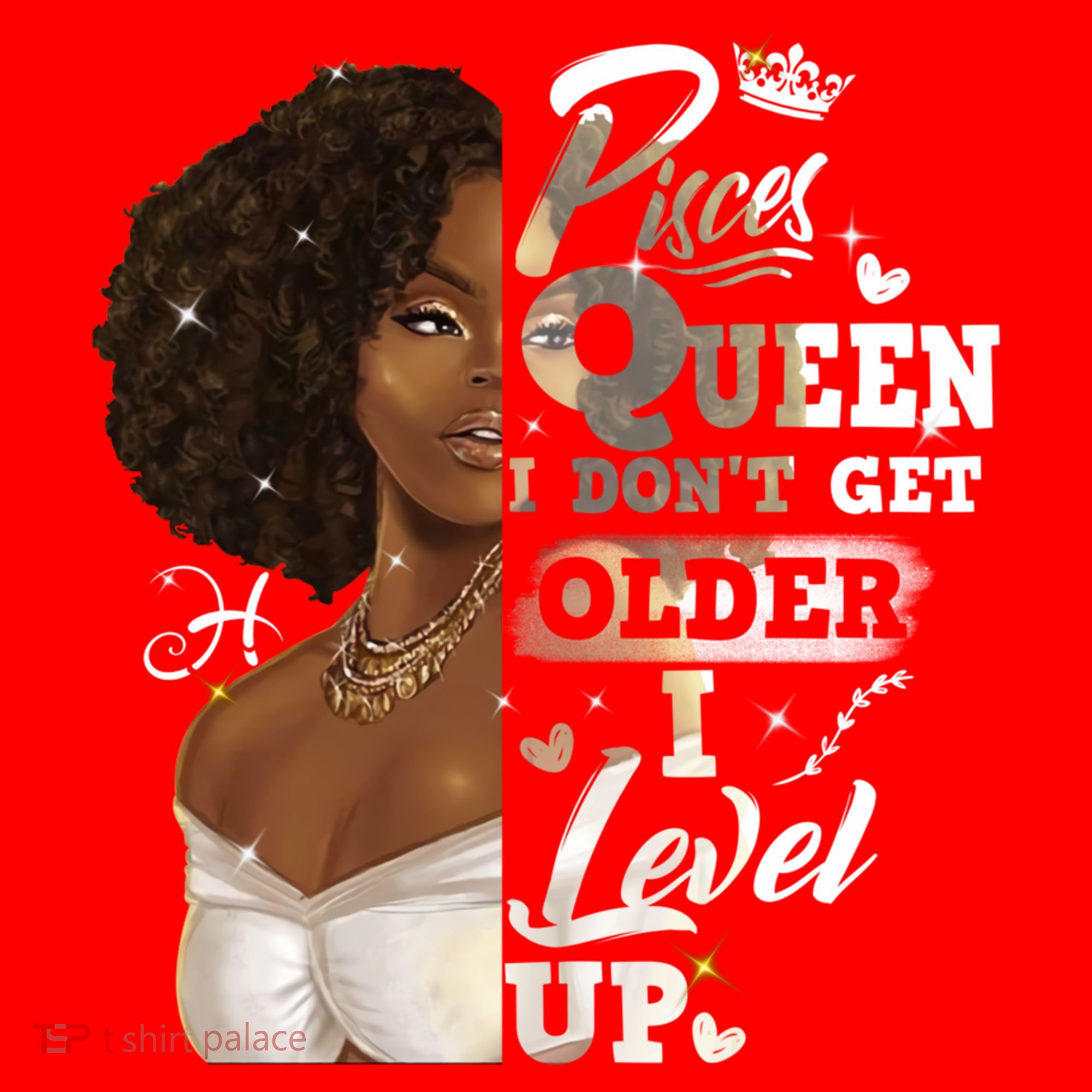 I Dont Get Older I Level Up African American Pisces Gift Santa Hat