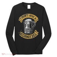 I DonT Give A Schnitzel For Oktoberfest Germany Long Sleeve Shirt thumb 0