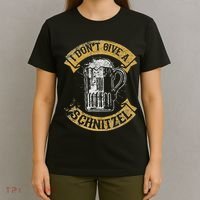 I DonT Give A Schnitzel For Oktoberfest Germany T-Shirt thumb 4