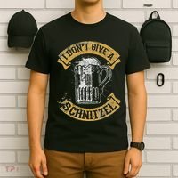 I DonT Give A Schnitzel For Oktoberfest Germany T-Shirt thumb 6