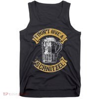 I DonT Give A Schnitzel For Oktoberfest Germany Tank Top thumb 0