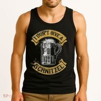 I DonT Give A Schnitzel For Oktoberfest Germany Tank Top thumb 3