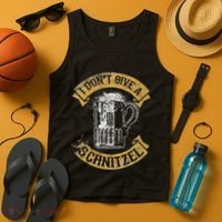 I DonT Give A Schnitzel For Oktoberfest Germany Tank Top thumb 4