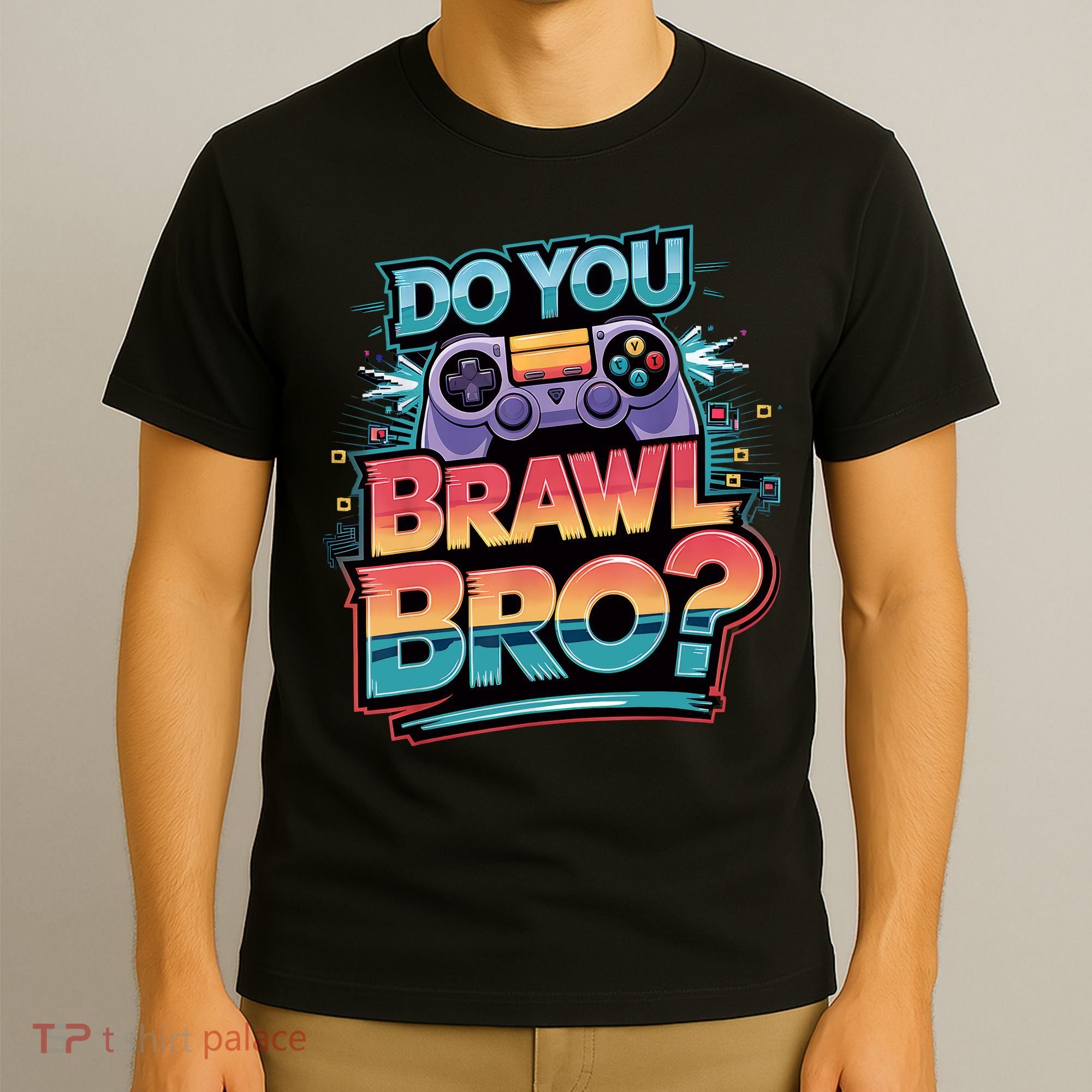 I Don't Have Time I Have To Brawl Showdown Stars Funny Gamer  T-Shirt