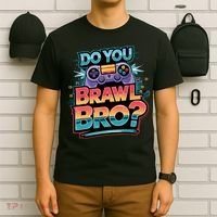 I Don't Have Time I Have To Brawl Showdown Stars Funny Gamer  T-Shirt thumb 6