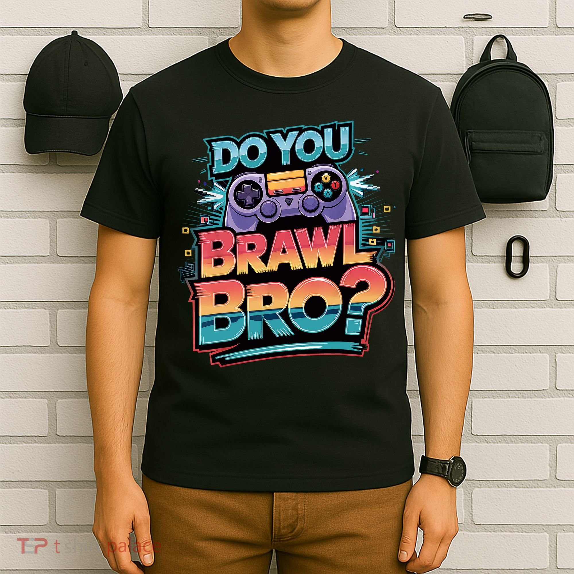I Don't Have Time I Have To Brawl Showdown Stars Funny Gamer  T-Shirt