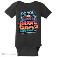 I Don't Have Time I Have To Brawl Showdown Stars Funny Gamer  Baby Bodysuit thumb 0