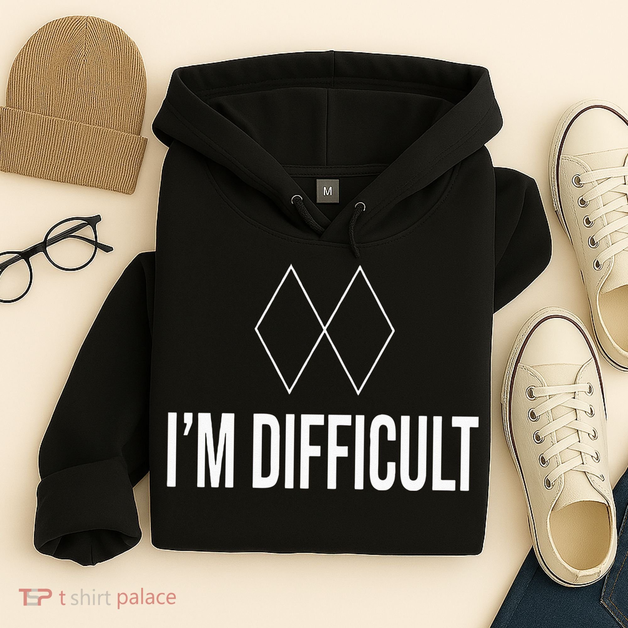Im Difficult Hoodie Black Diamond Hoodie