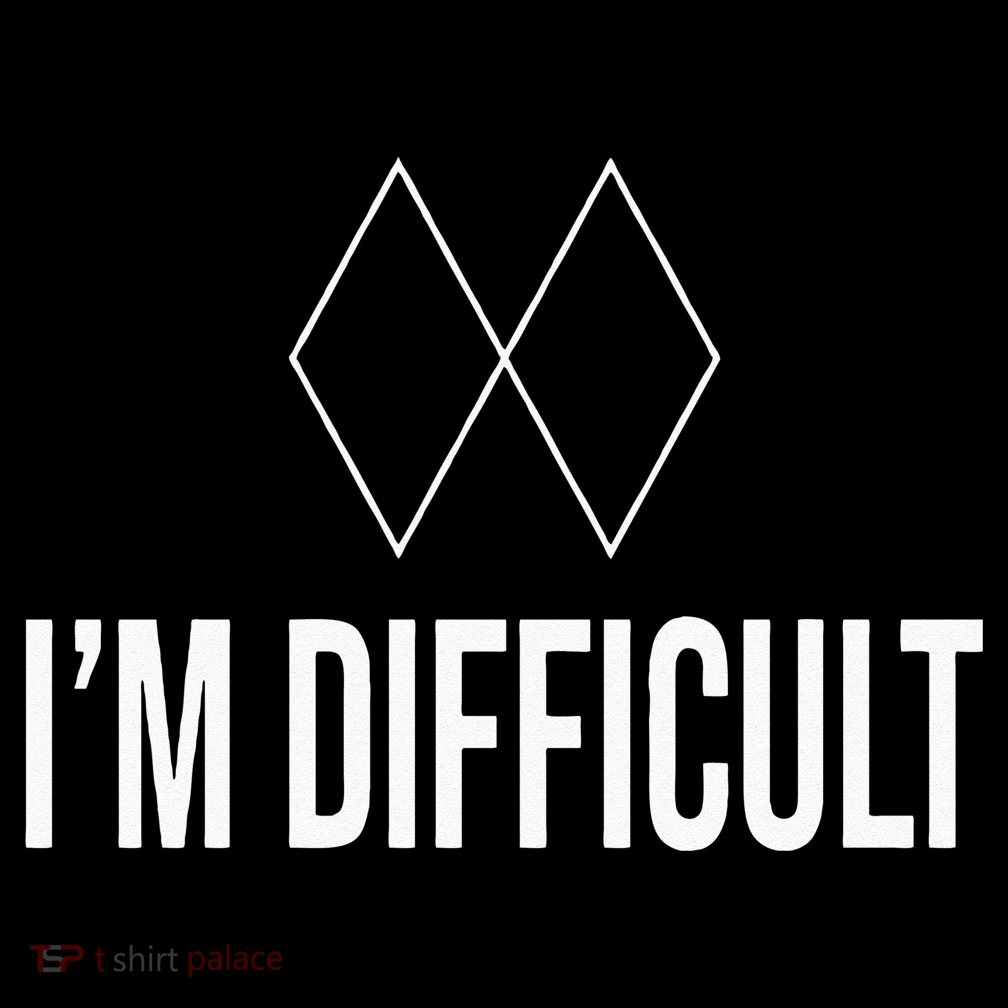 Im Difficult Hoodie Black Diamond Sweatshirt