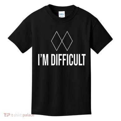 Im Difficult Hoodie Black Diamond Kids T-Shirt