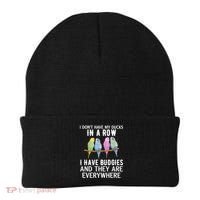 I Dont Have My Ducks In A Row Budgie Lover Parakeet Bird Gift Beanie thumb 0