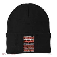 I Don't Have A Stepdaughter Stepfather Step Stepdad Gift Beanie thumb 0