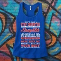 I Don't Have A Stepdaughter Stepfather Step Stepdad Gift Women's Tank Top thumb 3
