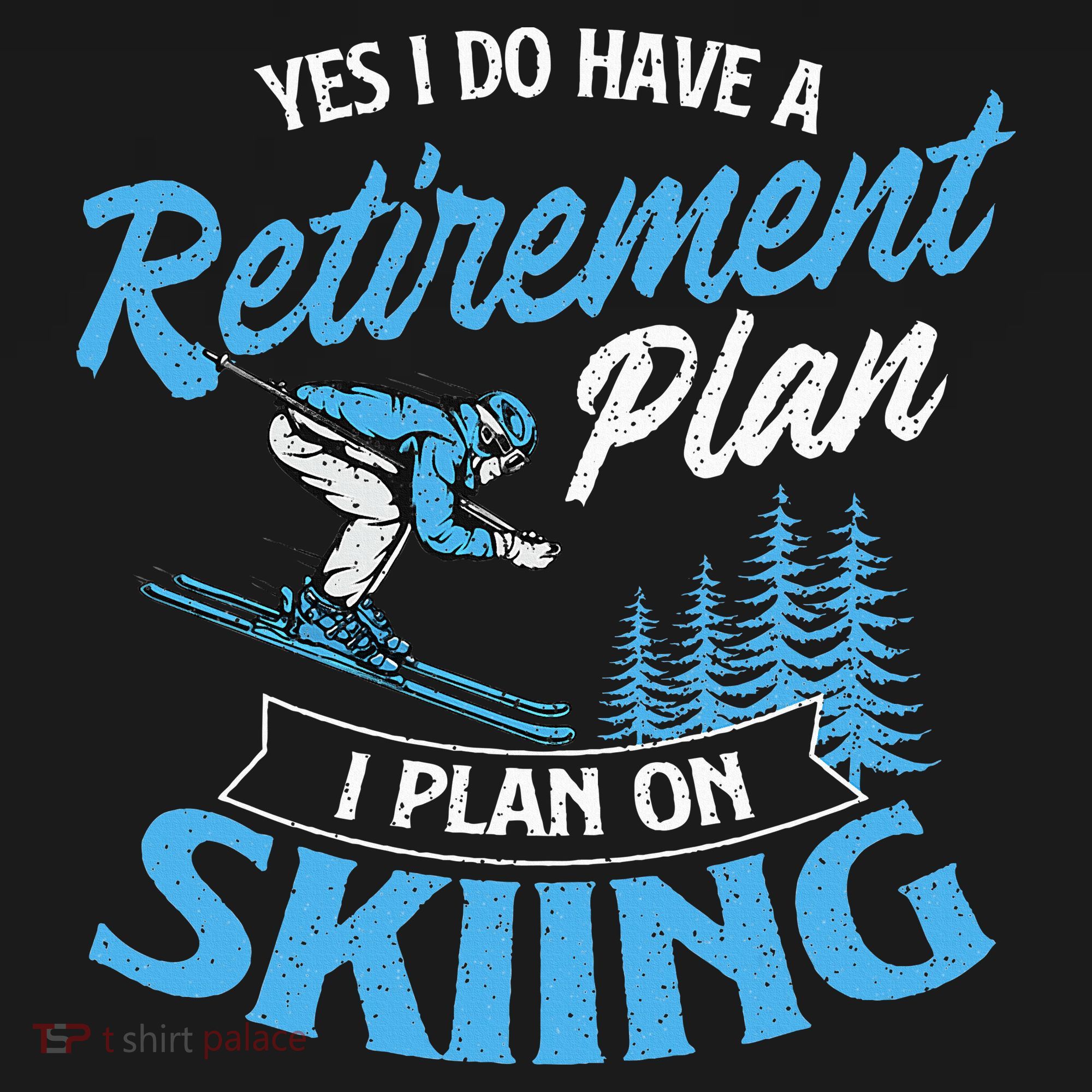 I Do Have A Retirement Plan Skiing Lover Skier Ski Sport Women's Tank Top
