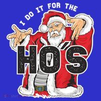 I Do It For The Hos Meaningful Gift Funny Retro Rap Santa Gift Women's Tank Top thumb 5