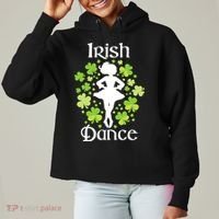 Irish Dance - Irish Dancer Ceili Reel Dance Ladies Heavyweight Boxy Pullover Hoodie thumb 0