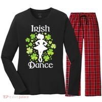 Irish Dance - Irish Dancer Ceili Reel Dance Women's Long Sleeve Flannel Pajama Set  thumb 0
