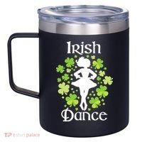 Irish Dance - Irish Dancer Ceili Reel Dance 12oz Stainless Steel Coffee Mug thumb 2