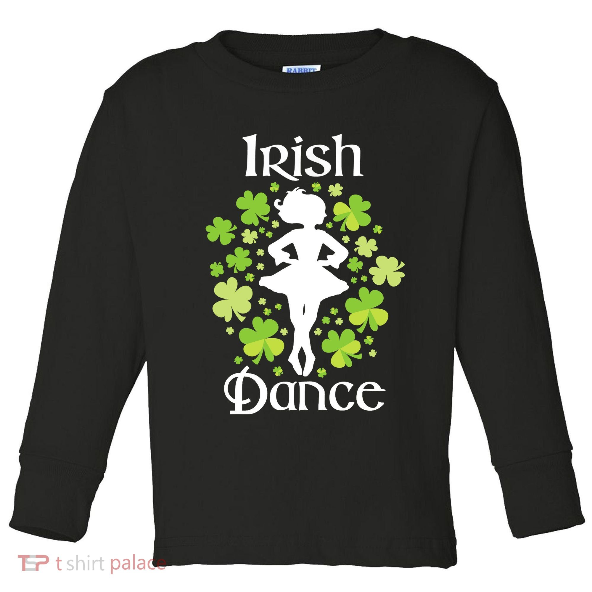 Irish Dance - Irish Dancer Ceili Reel Dance Toddler Long Sleeve Shirt