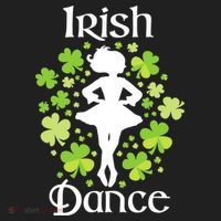 Irish Dance - Irish Dancer Ceili Reel Dance Golf Towel thumb 3