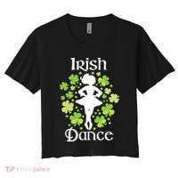 Irish Dance - Irish Dancer Ceili Reel Dance Women's Crop Top Tee thumb 0