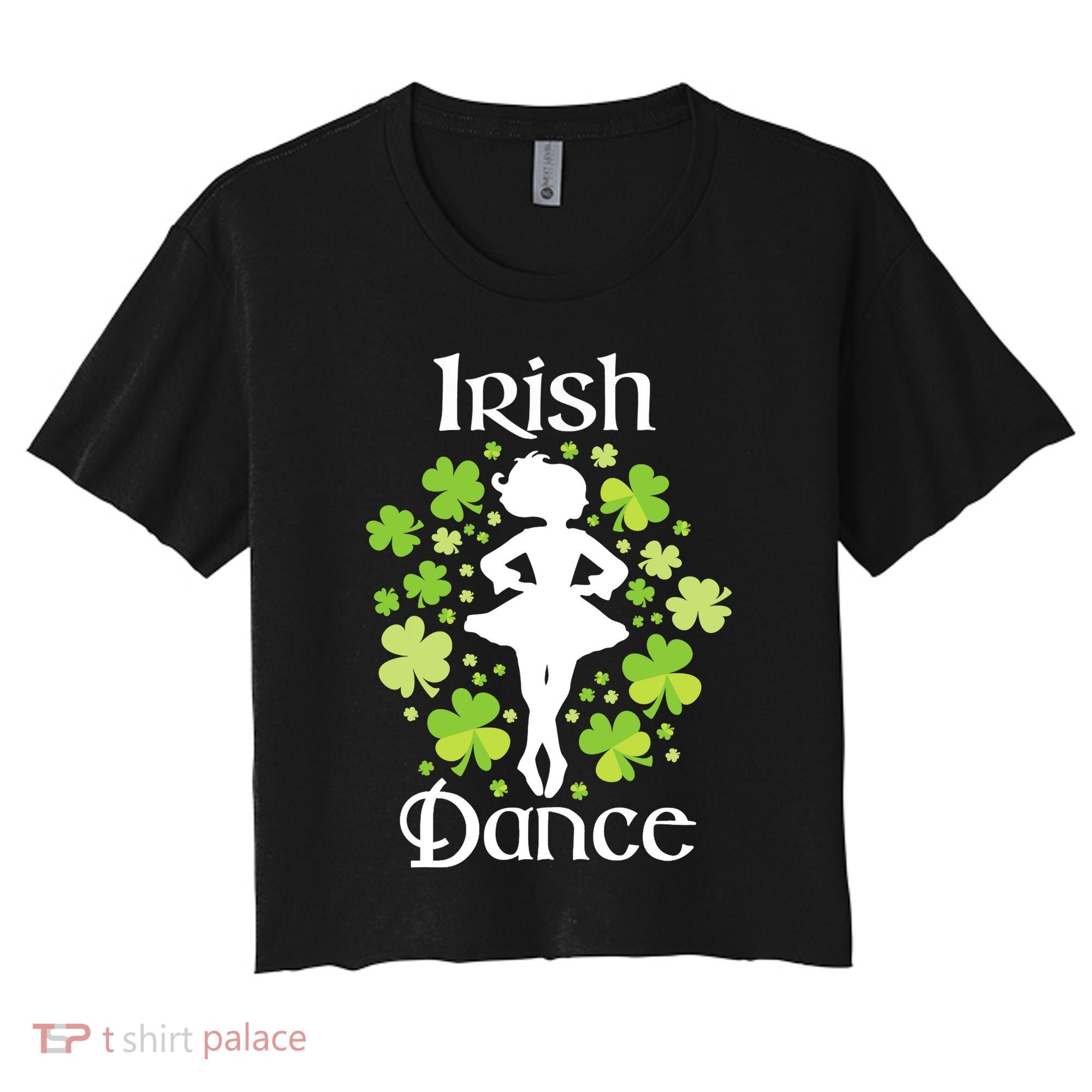 Irish Dance - Irish Dancer Ceili Reel Dance Women's Crop Top Tee