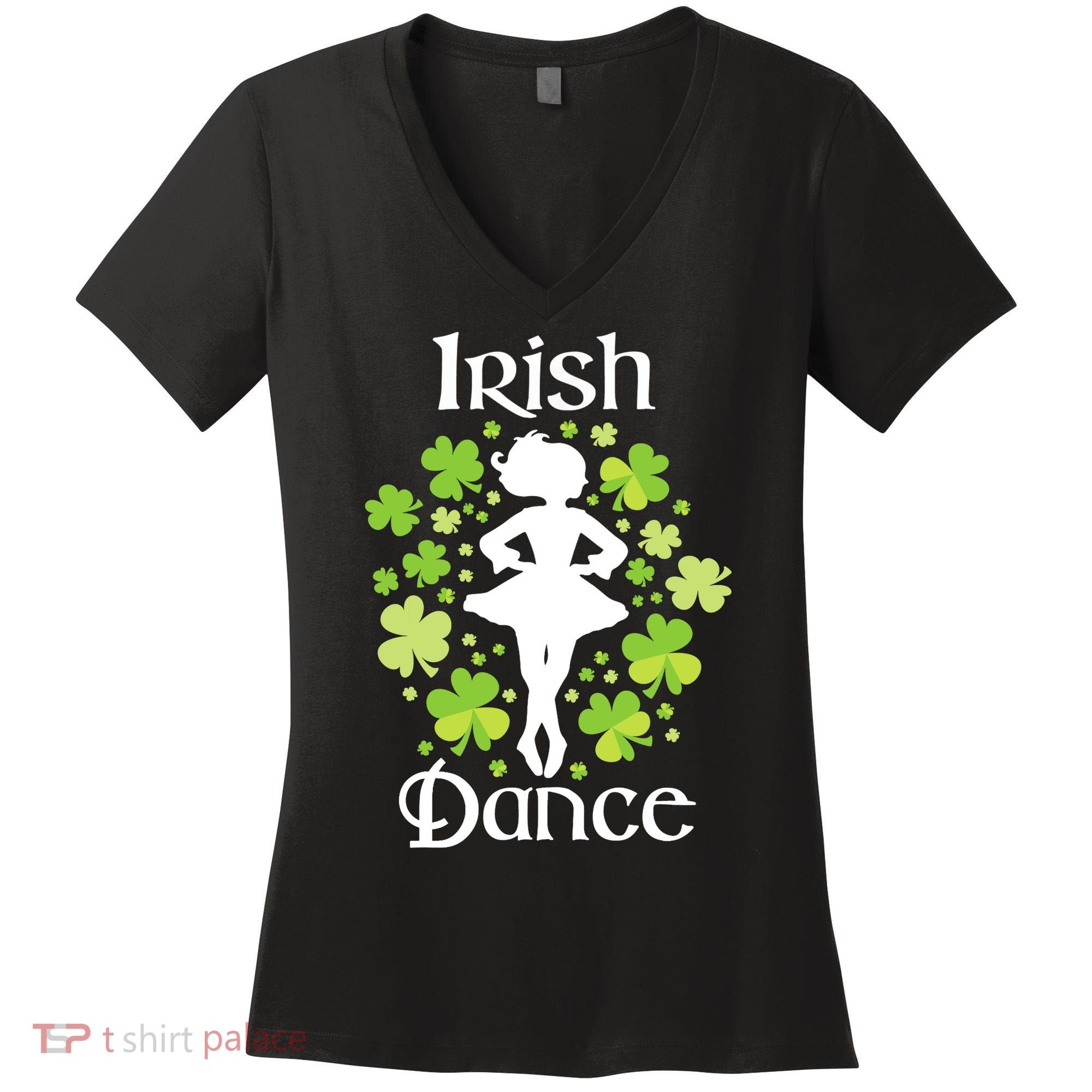Irish Dance - Irish Dancer Ceili Reel Dance Women's V-Neck T-Shirt