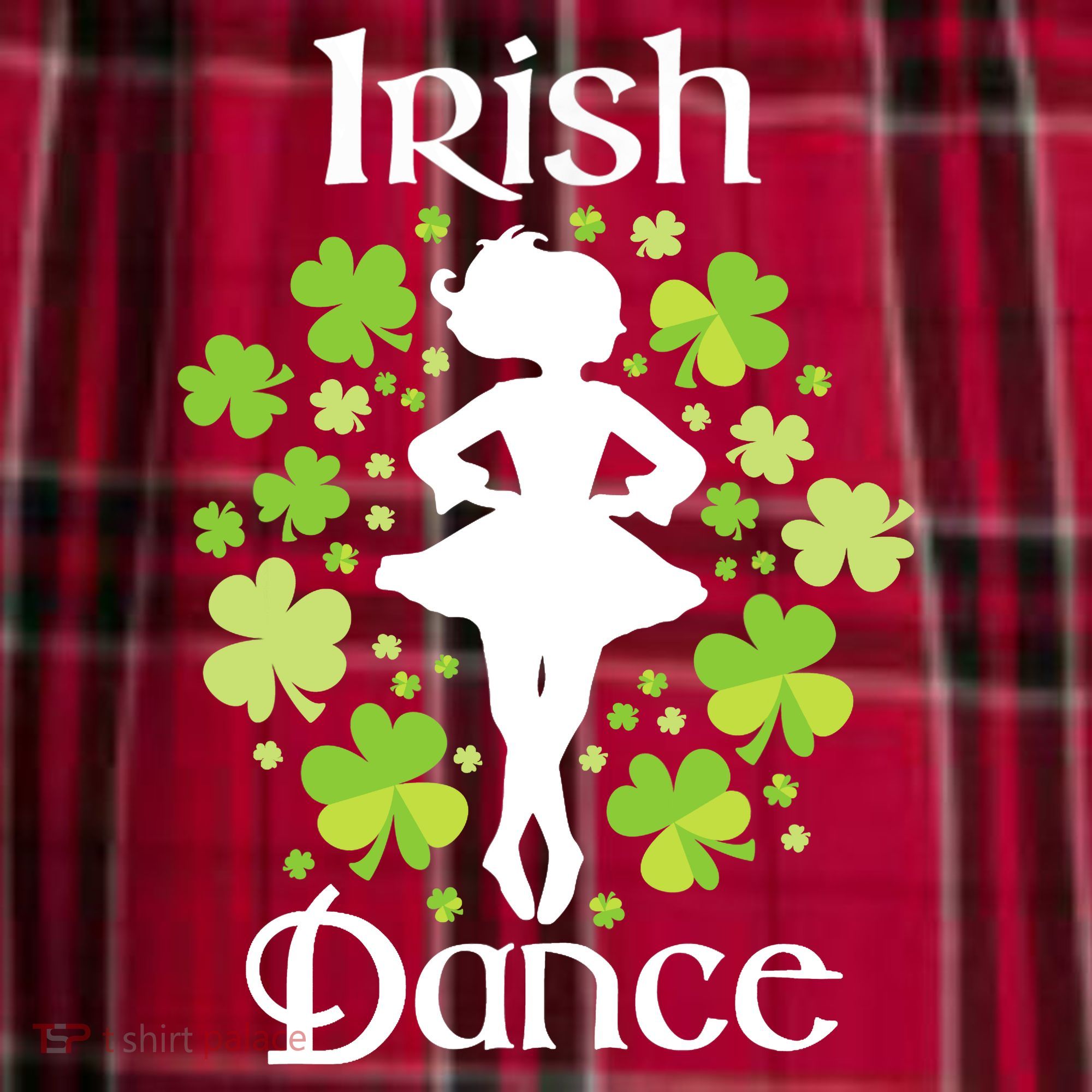 Irish Dance - Irish Dancer Ceili Reel Dance Women's Flannel Plaid Pajama Pants
