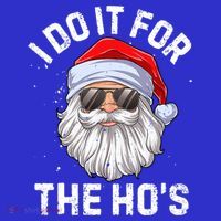 I Do It For The HoS Funny Inappropriate Christmas Santa Gift Hoodie thumb 7