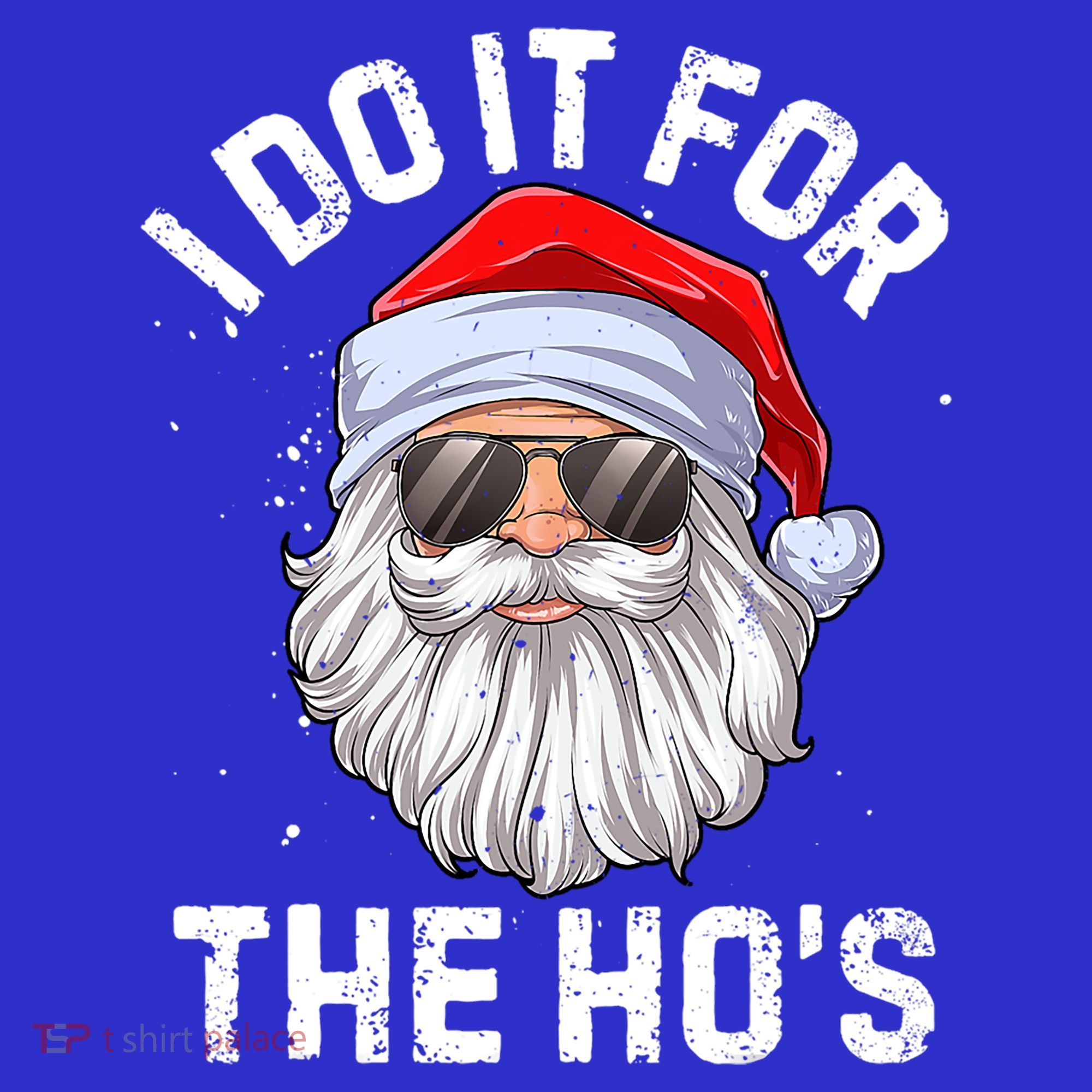 I Do It For The HoS Funny Inappropriate Christmas Santa Gift Hoodie