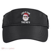 I Do It For The HoS Funny Inappropriate Christmas Santa Adult Drive Performance Visor thumb 0