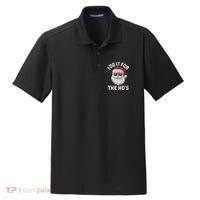 I Do It For The HoS Funny Inappropriate Christmas Santa Dry Zone Grid Polo thumb 0
