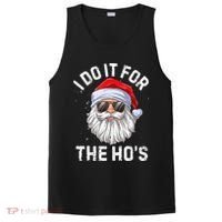 I Do It For The HoS Funny Inappropriate Christmas Santa PosiCharge Competitor Tank thumb 0