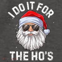 I Do It For The HoS Funny Inappropriate Christmas Santa Vector Backpack thumb 2